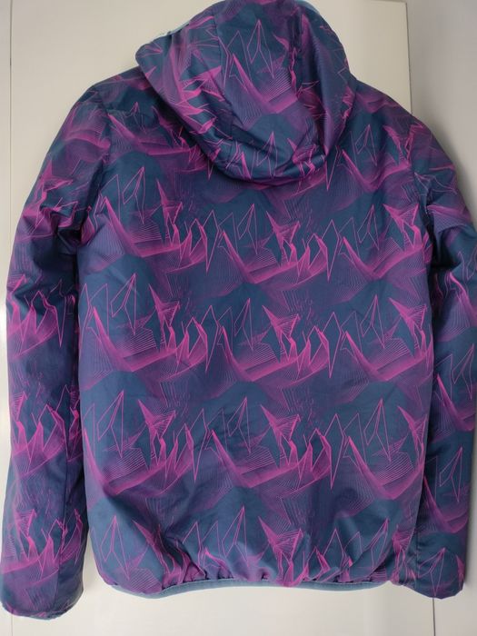 Kurtka dwustronna młodzieżowa unisex Decathlon