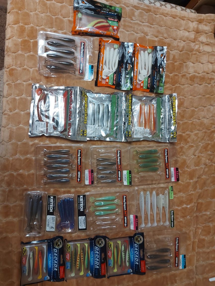 Продам воблера Plus One Minnow Pro Produced By BEARKING,и много чего
