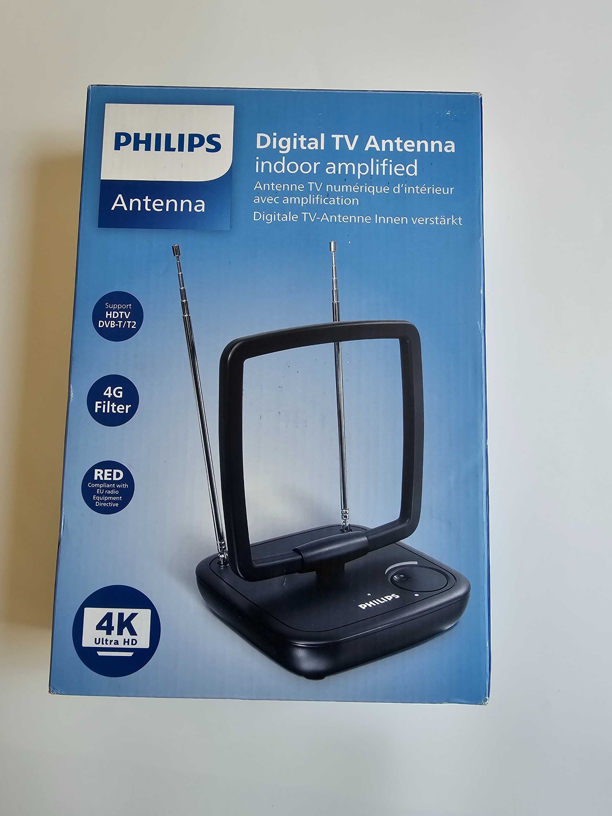 Philips SDV 5120 aktywna antena pokojowa DVB-T/T2