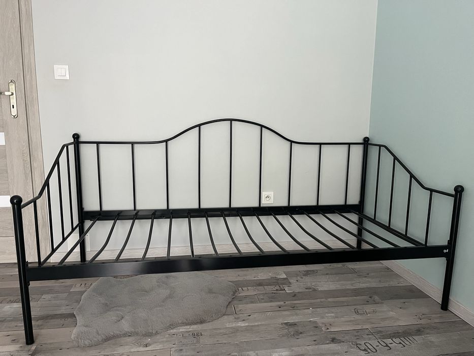 Łóżko metalowe pojedyncze 90x200
