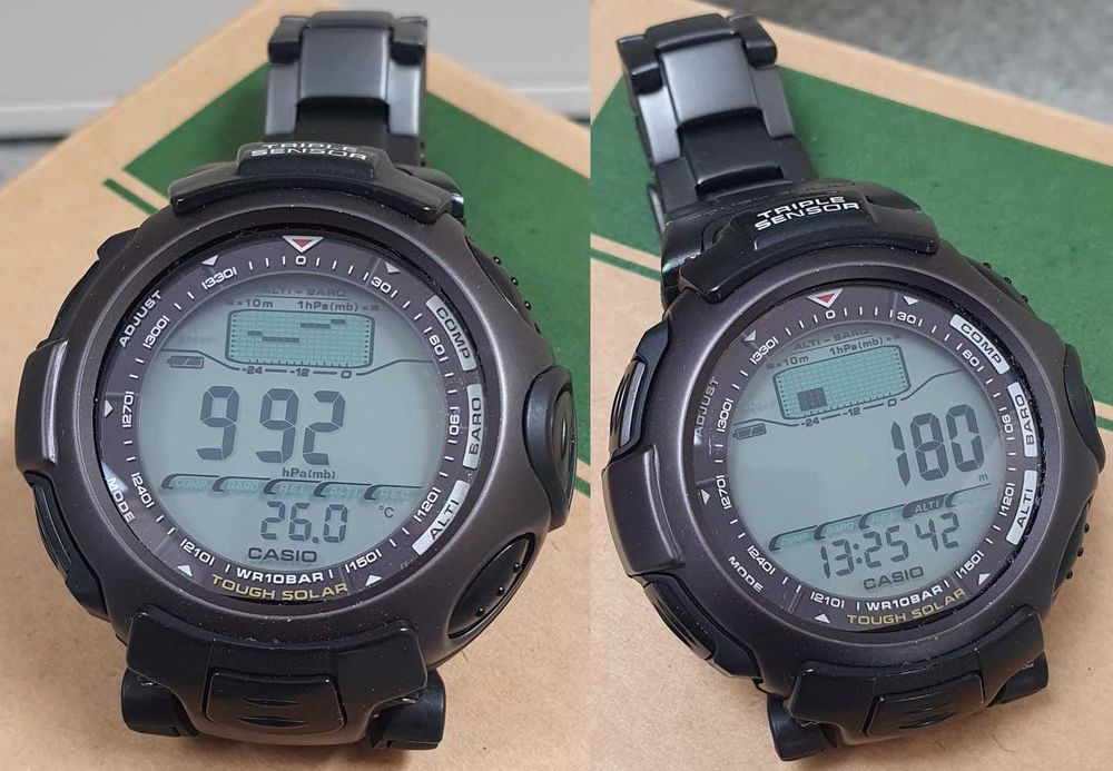 zegarek Casio PRG-50 ProTrek barometr termometr kompas solar