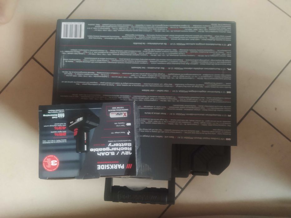 Klucz udarowy  Parkside 350Nm + 5Ah bateria i ładowarka