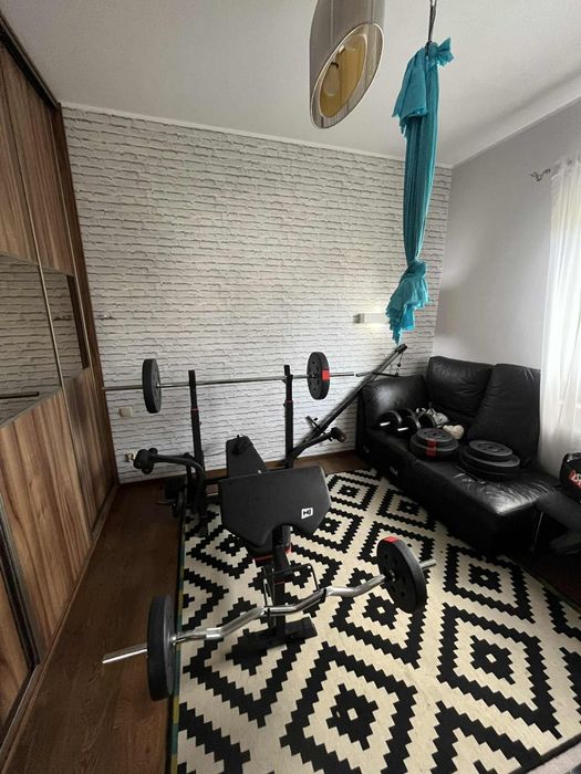 Zestaw kulturystyczny siłownia 105kg