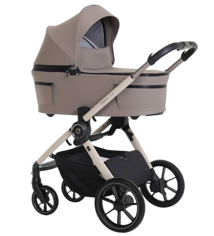 Wózek 4w1 Espiro Yoga 2025 + Maxi Cosi Pebble 360 PRO2 + baza wysuwana