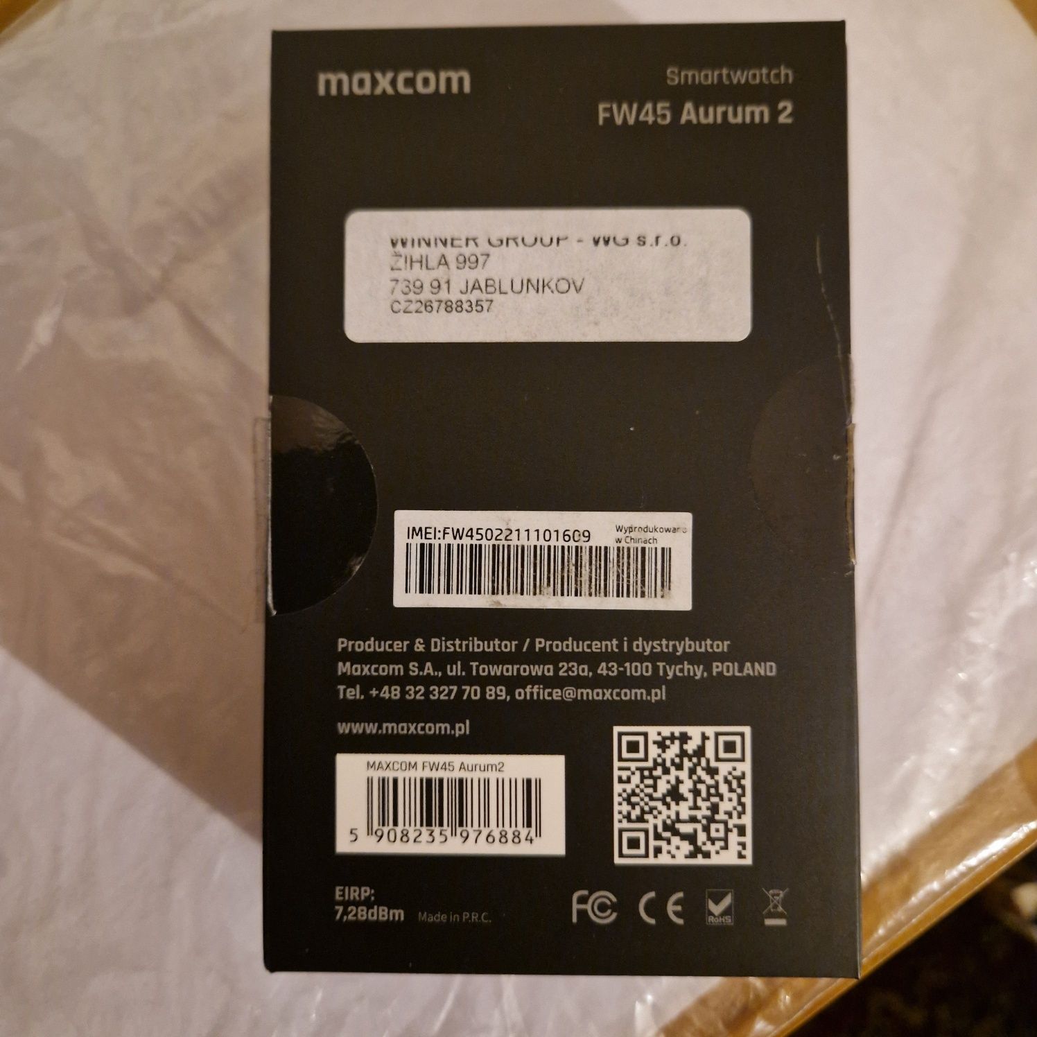 Smartwatch Maxcom FW 45 Aurum