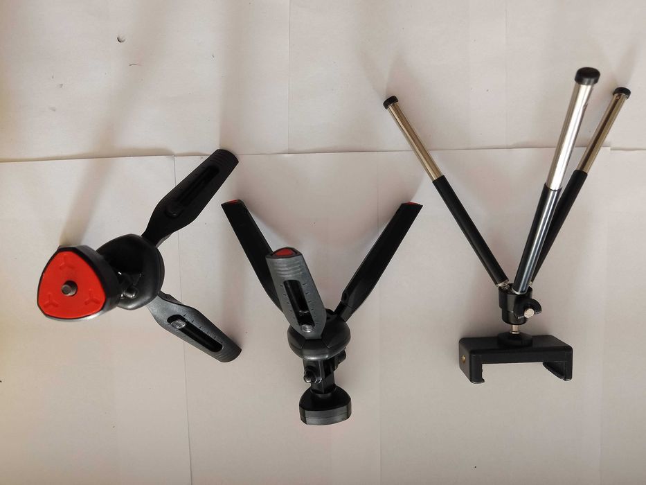 Mini statyw do telefonu - zestaw 3 sztuk