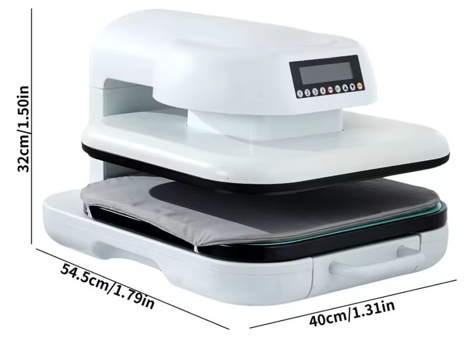 Prensa t-shirts 38x38cm