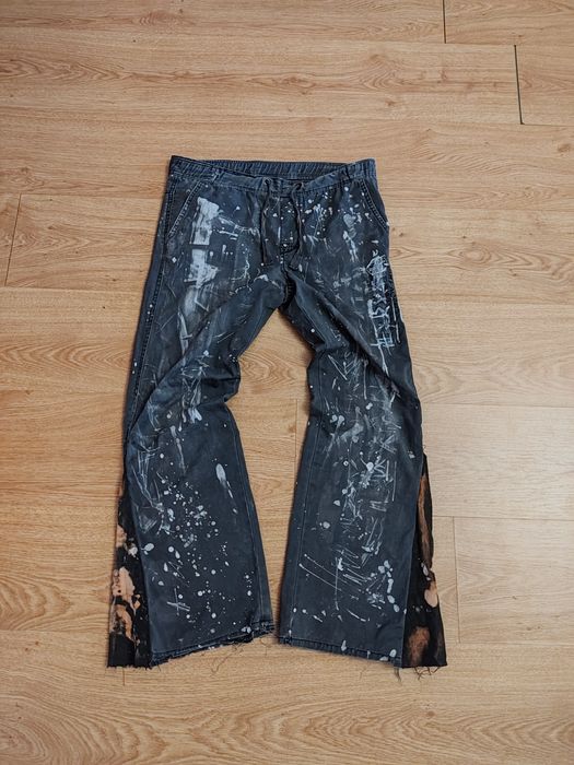 flared jeans custom