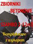 Szambo-Zbiornik betonowy Piwniczka Kompleksowo z wykopem