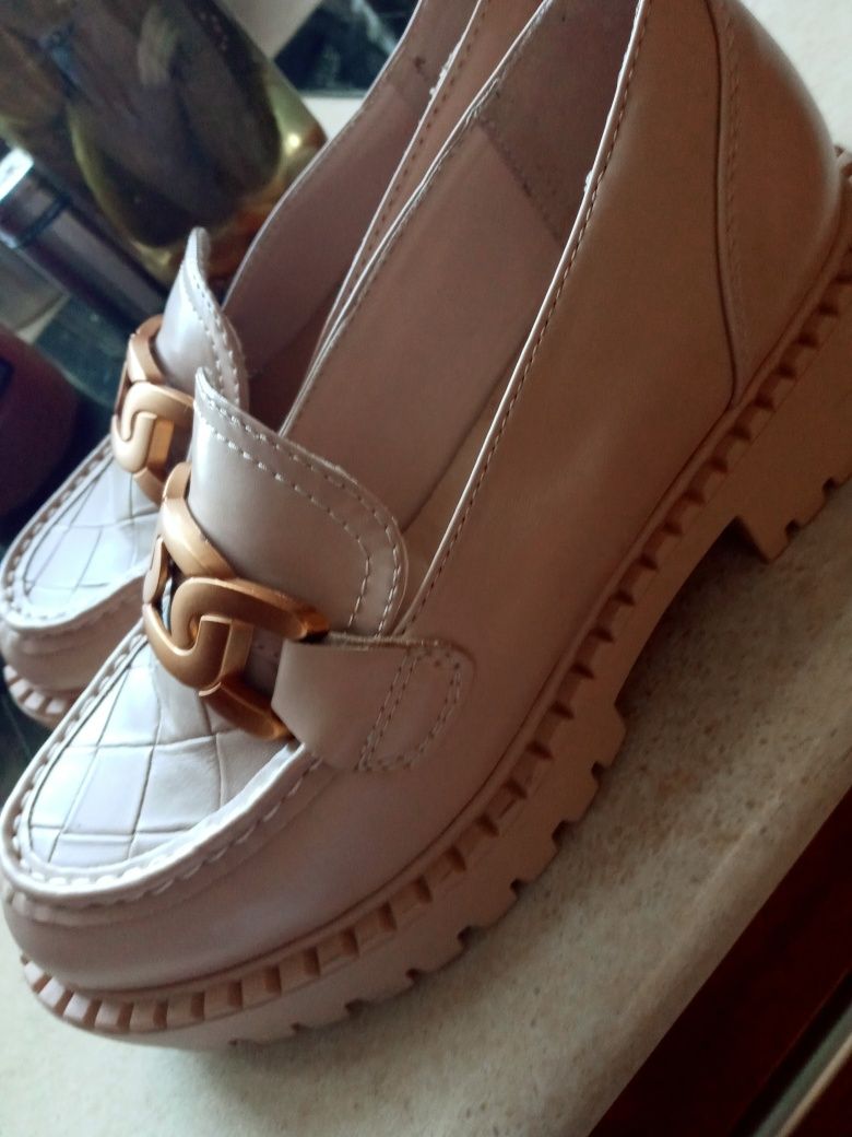 Buty damskie bez zloro mokasyny 36