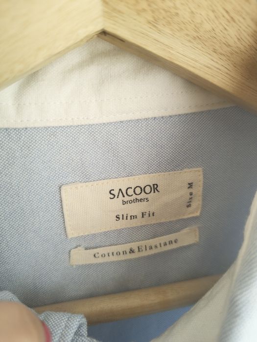 Camisa azul Sacoor Nova