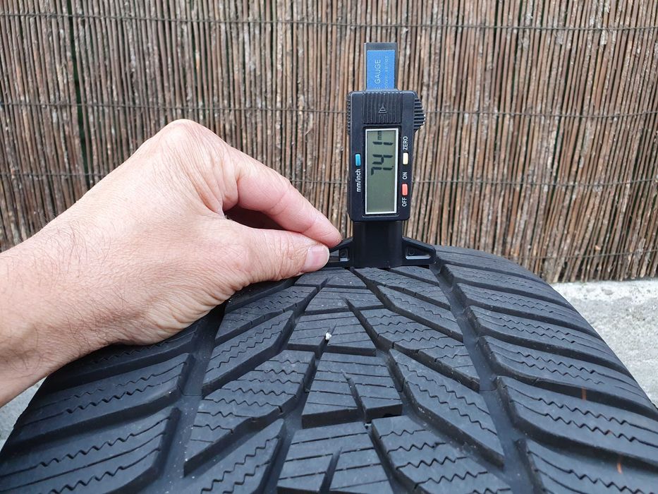 4x Koła 19-stki Audi A5 Brock 255/35/19 Hankook 7,5m 2021r czarny mat!