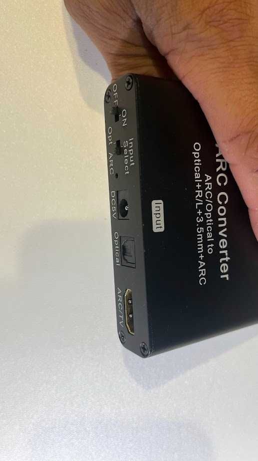 HDMI ARC Audio Converter DAC 192kHz – HDMI ARC, Optical, RCA,