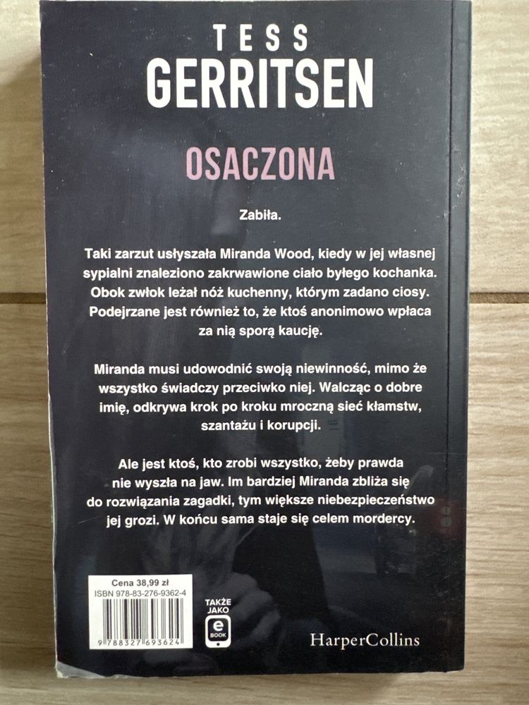 Tess Gerritsen - Osaczona