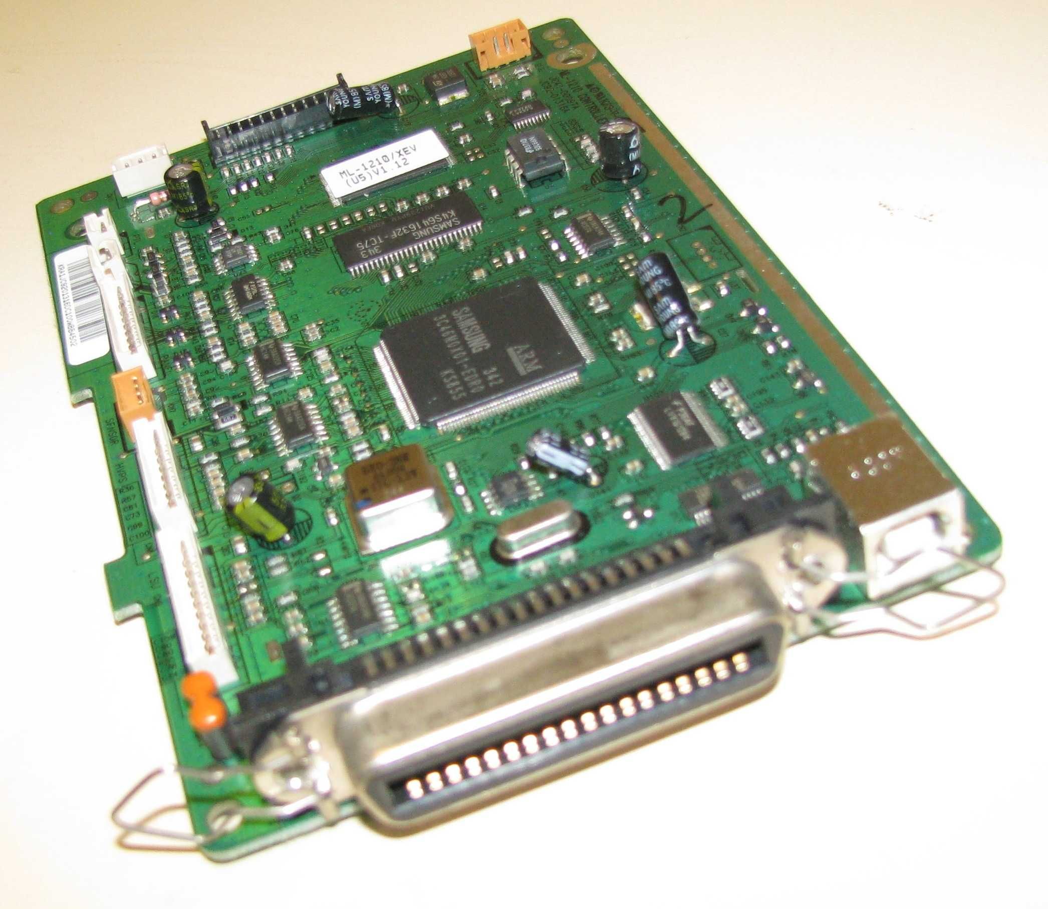 Плата форматера Samsung ML -1210, рабочая.