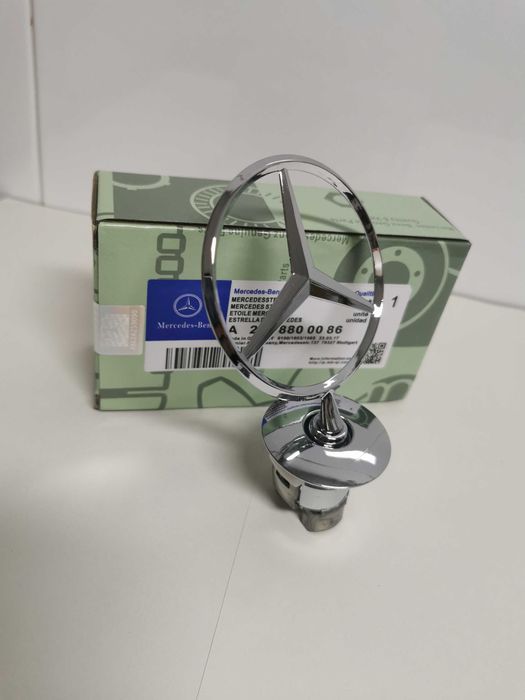 Emblema/ Símbolo/ Estrela capô Mercedes W202/W203/W204/ Etc ( NOVOS )