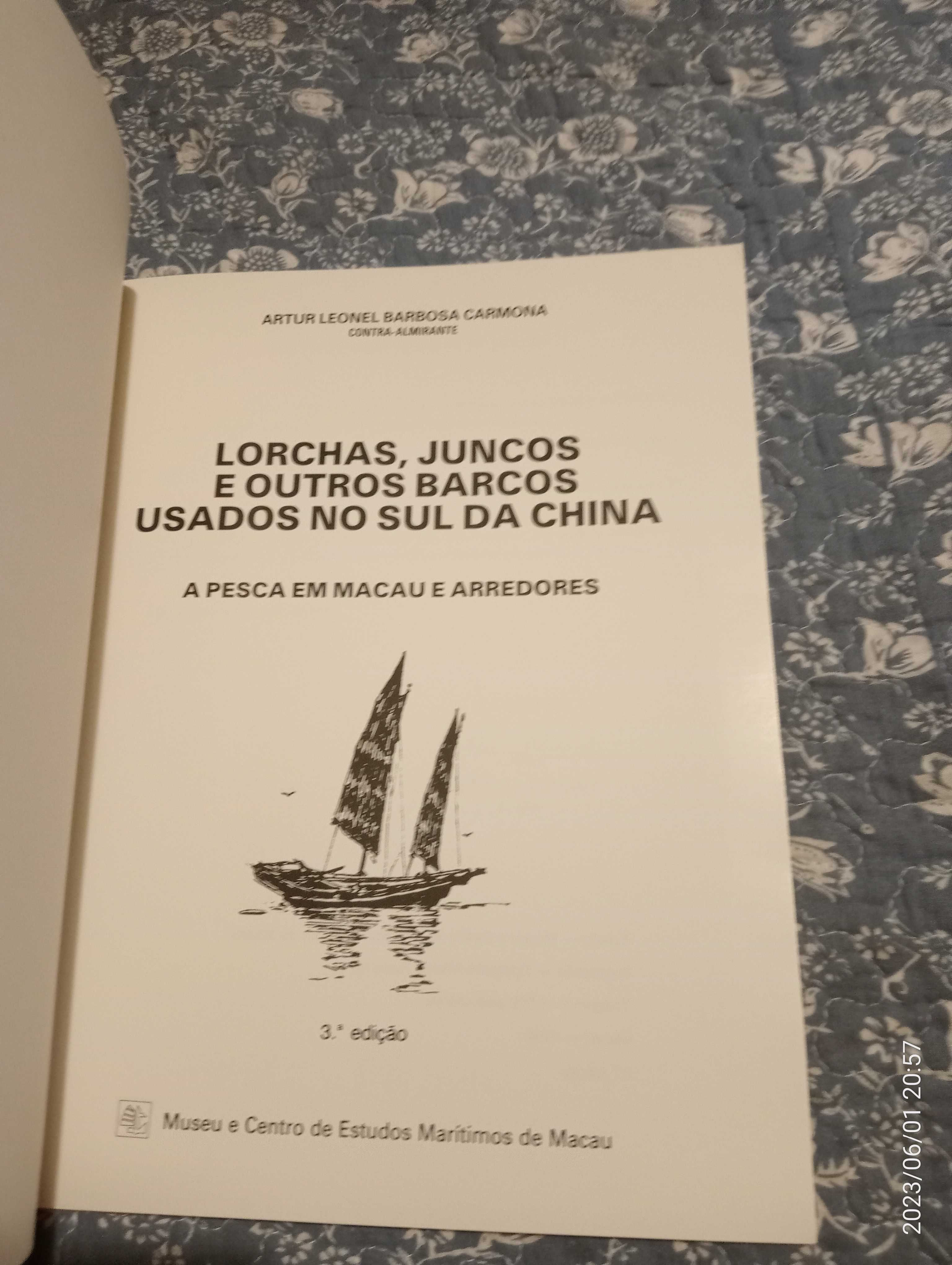 Lorchas, Juncos e outros barcos usados no sul da China.