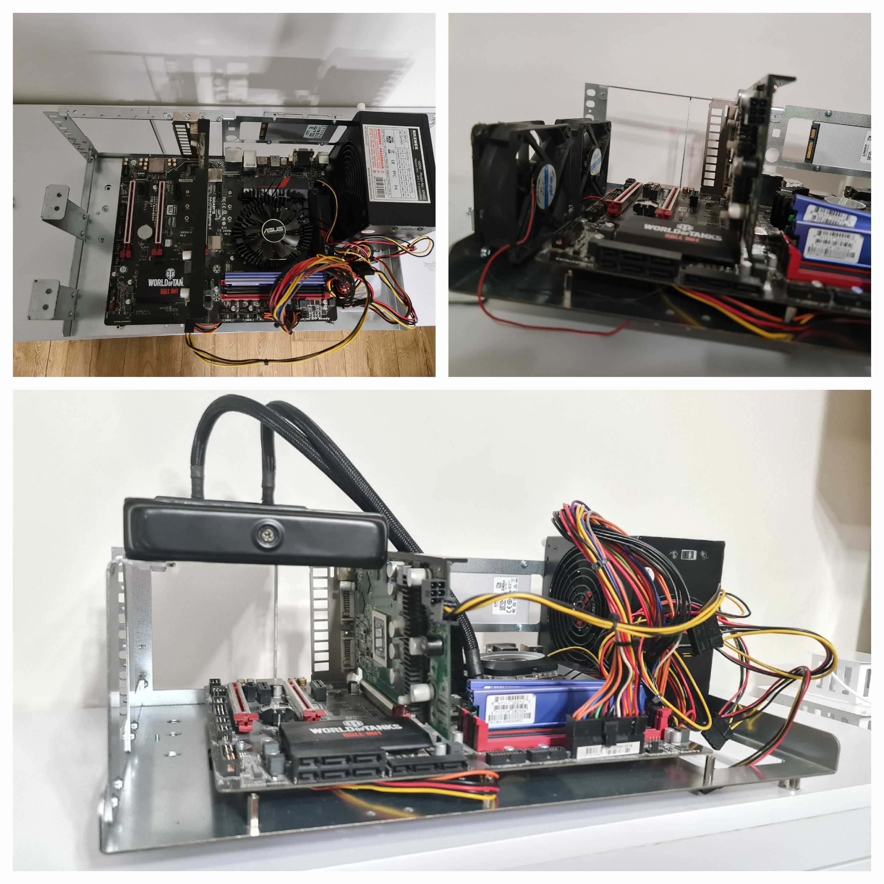 Obudowa RACK do szafy 19 cali R-CASE 1 PRO RAW / Serwer ATX / AIO 240