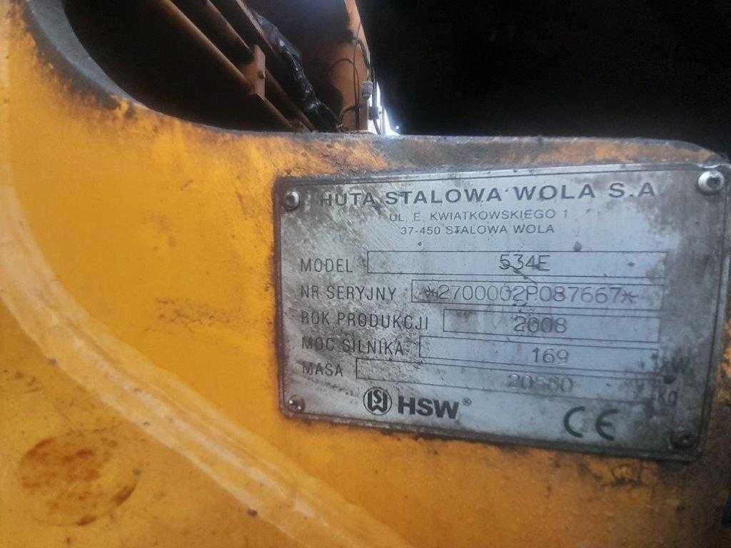 Ładowarka kołowa HSW 534E wraz z łyżką wysokiego zasięgu