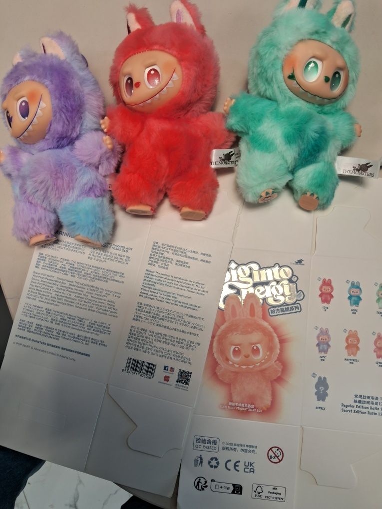 Игрушка с брелоком LABUBU The Monsters Exciting Macaron - Лабубу опт