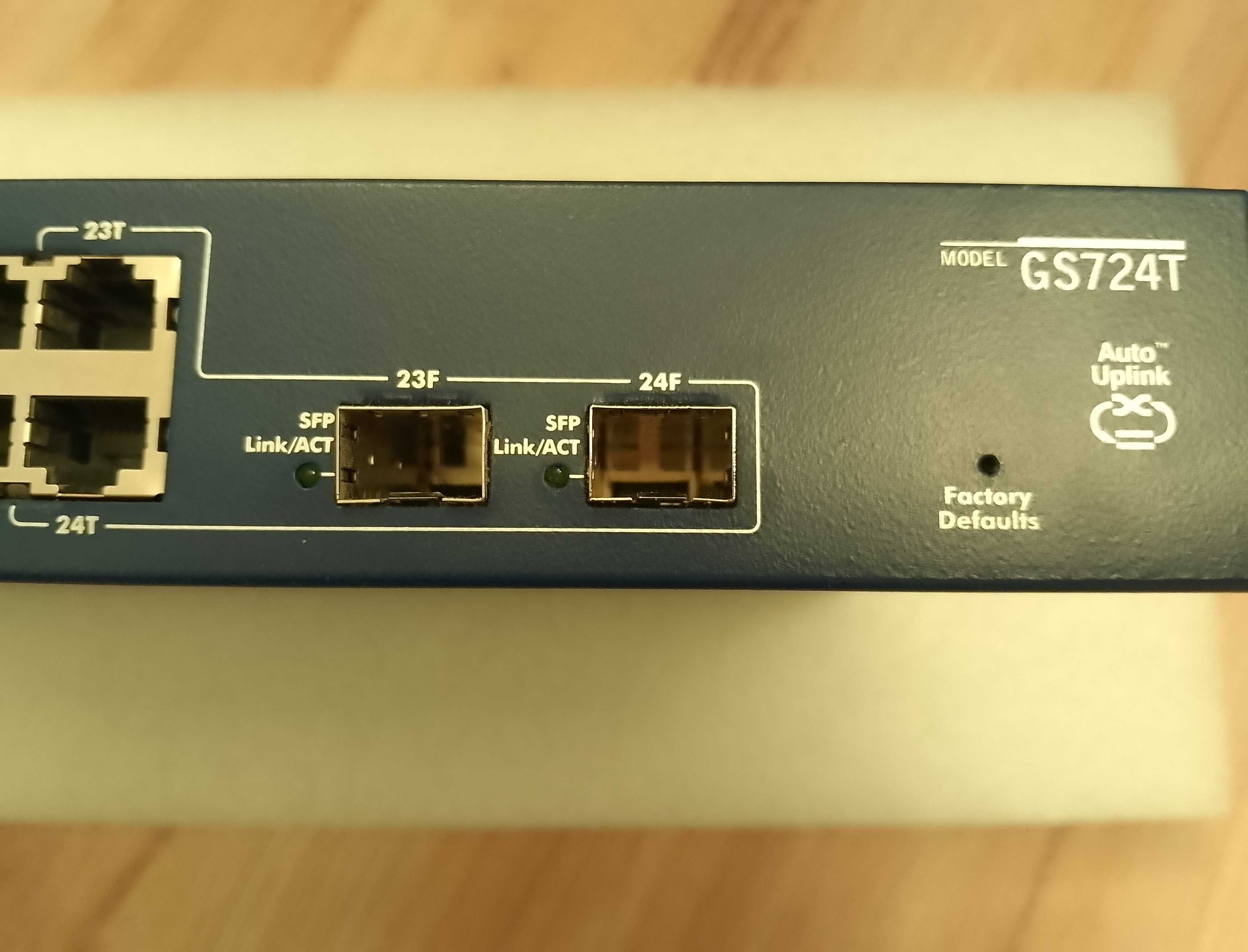 Netgear GS724Tv3 switch zarzadzalny 24 port