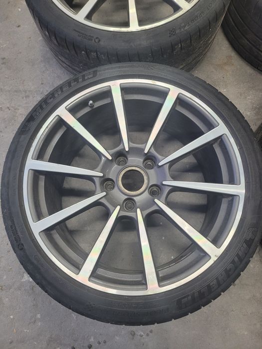 Диски Porsche Cayman S R20 5x130 Michelin Pilot Sport 4s