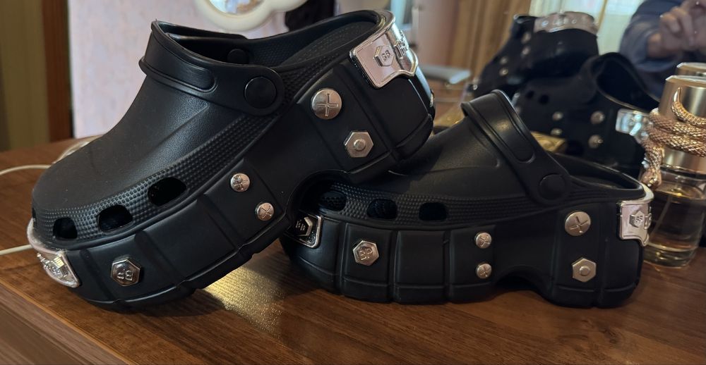 Кроксы Черные Balenciaga