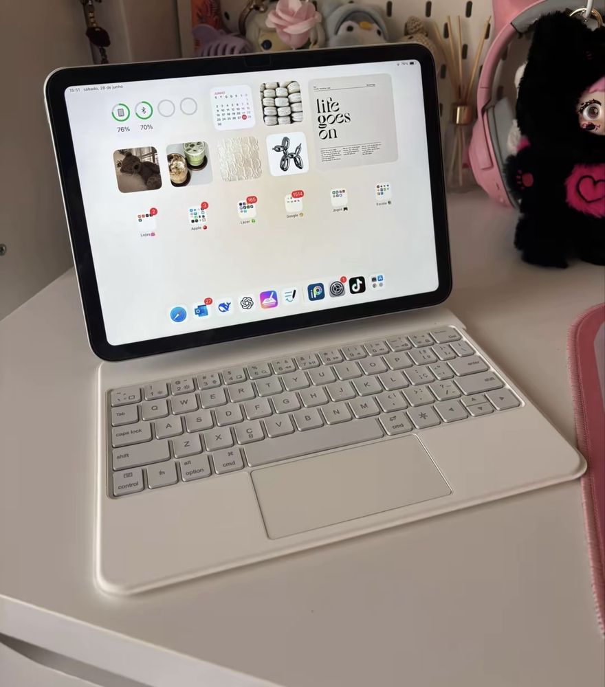 Teclado para ipad 10