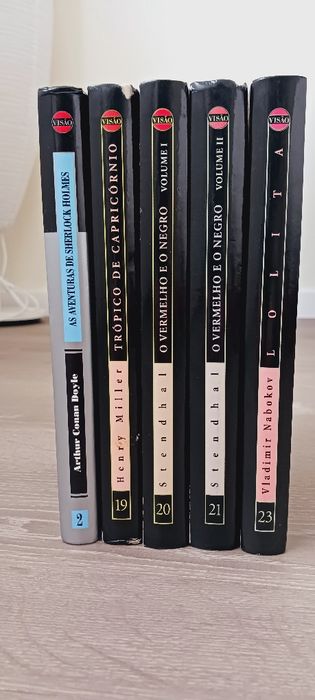 Conjunto 5 livros Biblioteca Visão