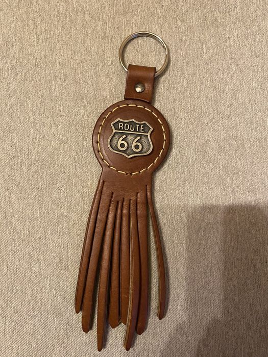 Brelok skórzany Route 66 Harley Davidson