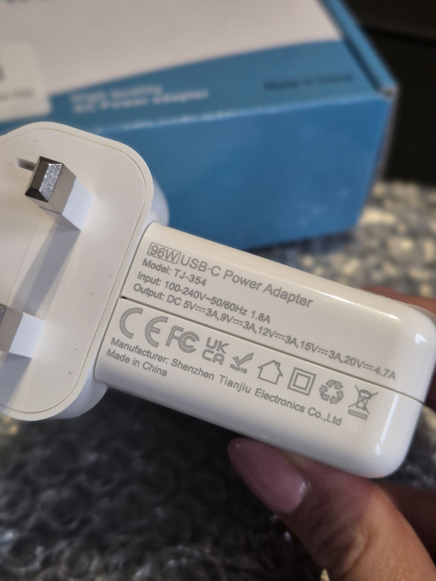Ładowarka sieciowa usb C 96W
