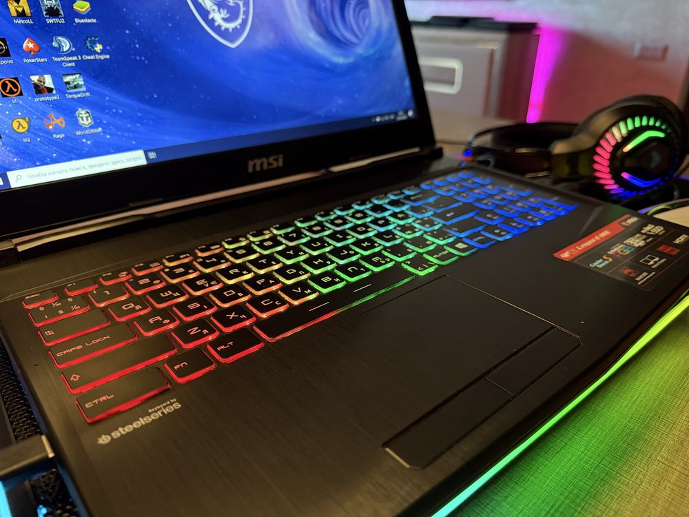 ГАРАНТІЯ! ЗСУ знижки! Потужний ноутбук Msi игровой ноутбук + девайси