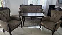 Sofa 3-osobowa + 2 fotele typu Ludwik (Kalwaria)