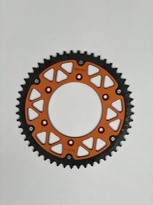 Зірка задня полегшена 52 зубів,помаранчева