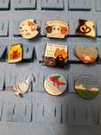 Pin's para colocar em casacos/mochilas