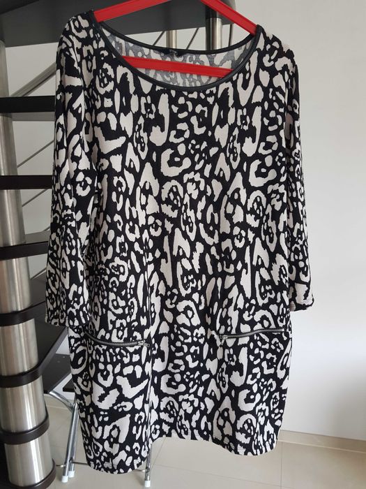 Bluzka tunika panterka F&F – 42 - 50 - stan bardzo dobry