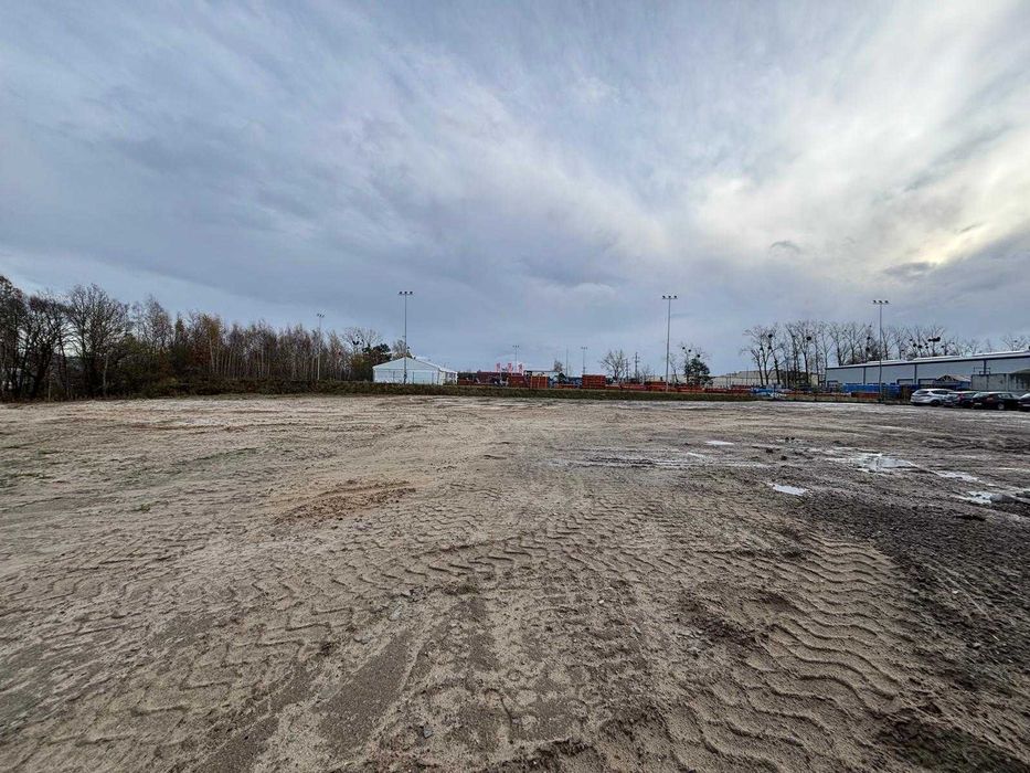 Utwardzony plac o powierzchni 3000 m2 - Gdańsk ul. Jabłoniowa