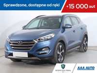 Hyundai Tucson 1.7 CRDi, Serwis ASO, Automat, Skóra, Navi, Klimatronic, Tempomat,