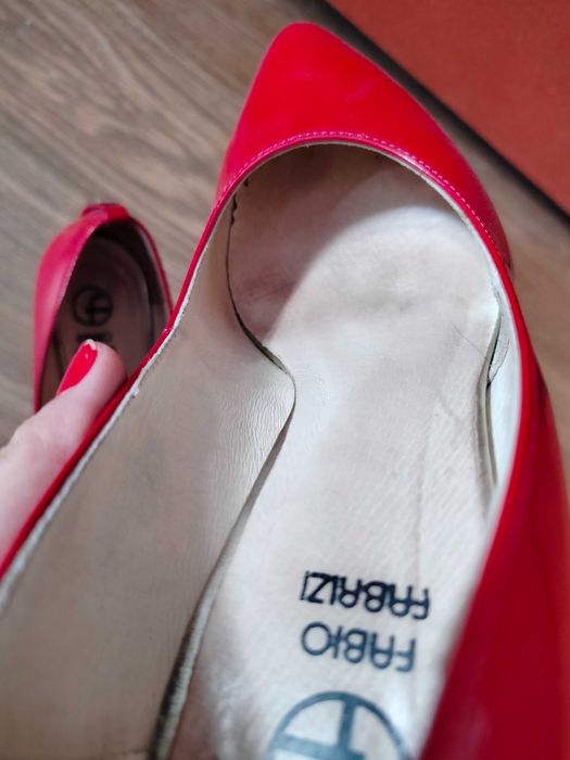 Szpilki ze skóry r. 37