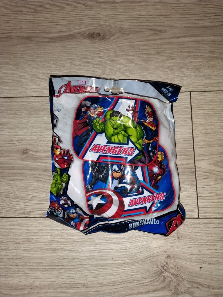 Zasłonki przeciwsłoneczne 2 SZT 44*35 CM AVENGERS