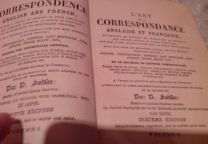 L'art de la correspondance anglaise et francaise