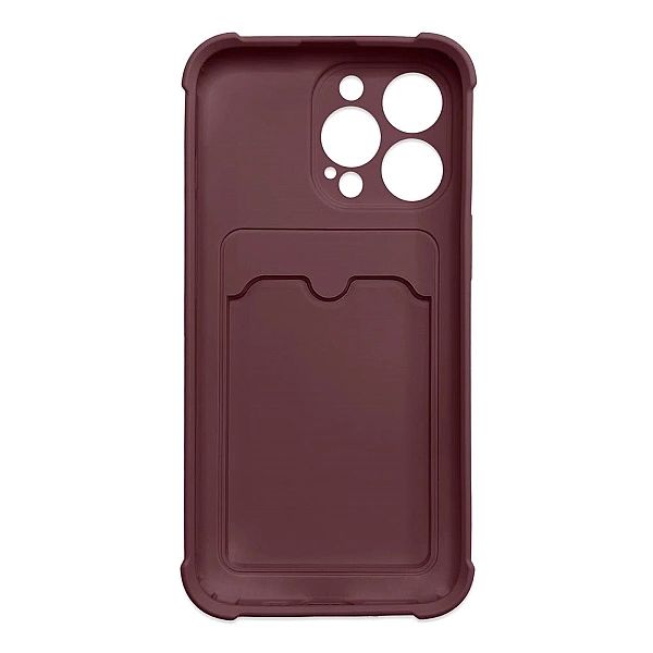 Card Armor Case etui pokrowiec do iPhone 13 mini portfel na kartę sili