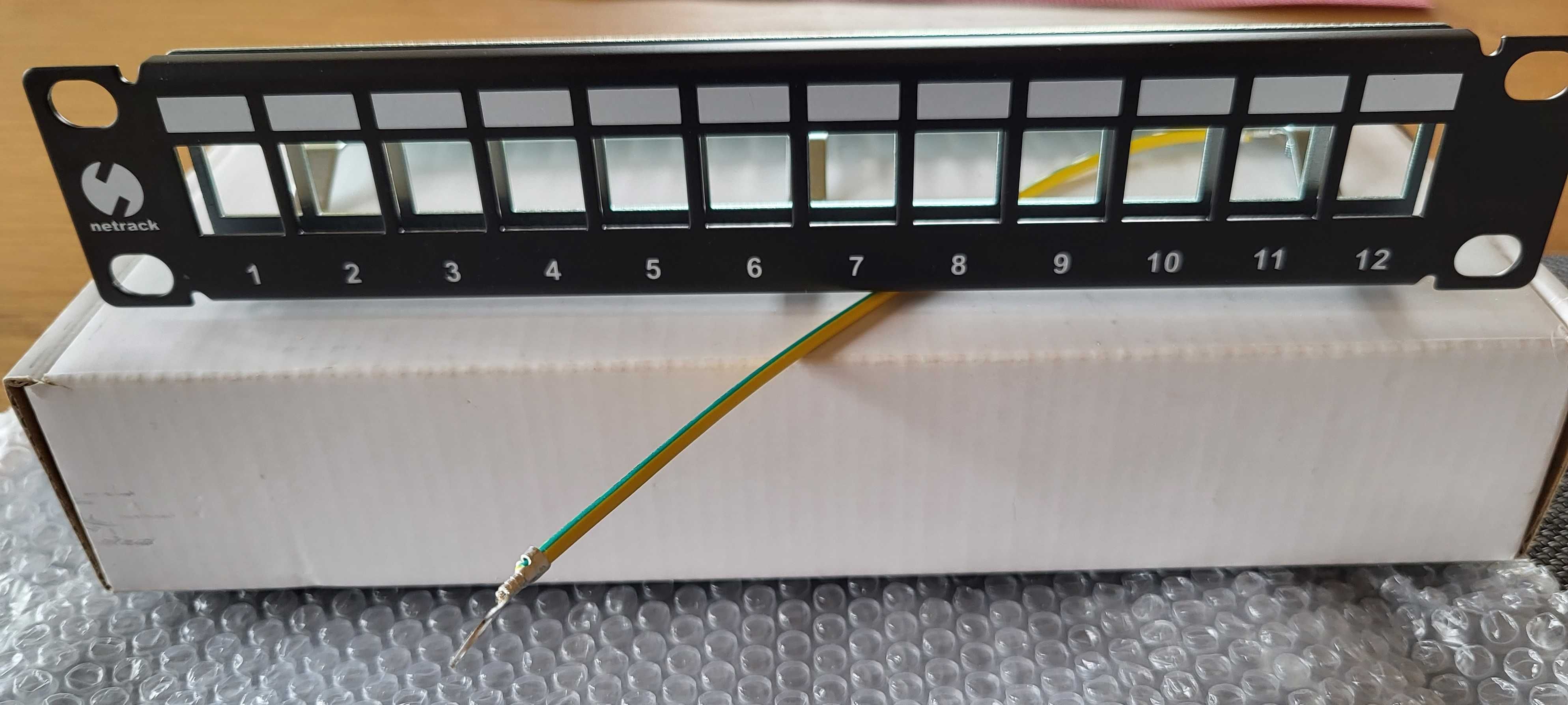 NEKU Patch panel RACK 10'' kat6 12p UTP