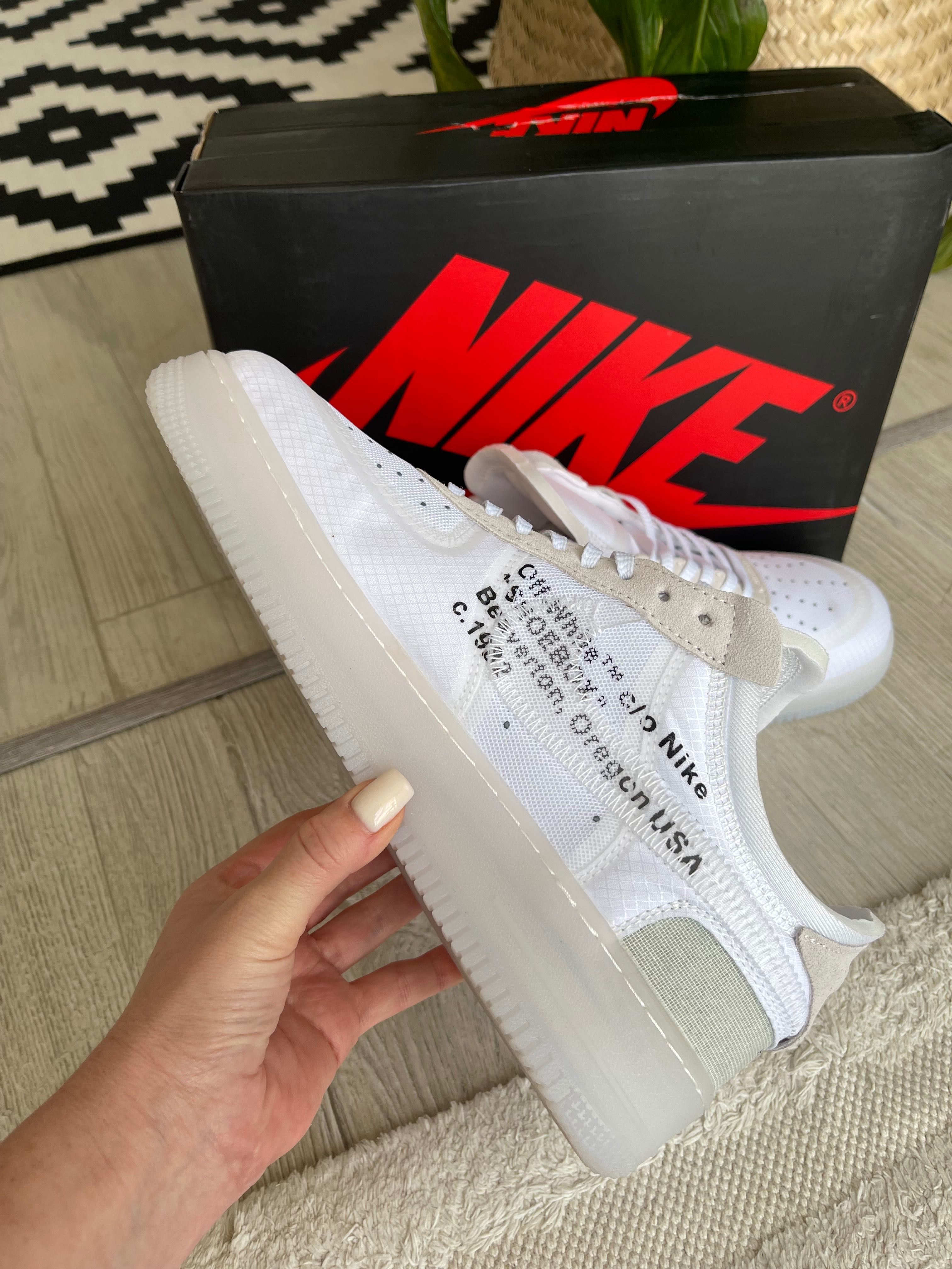 Buty Nike Air Force 1 Off-White White