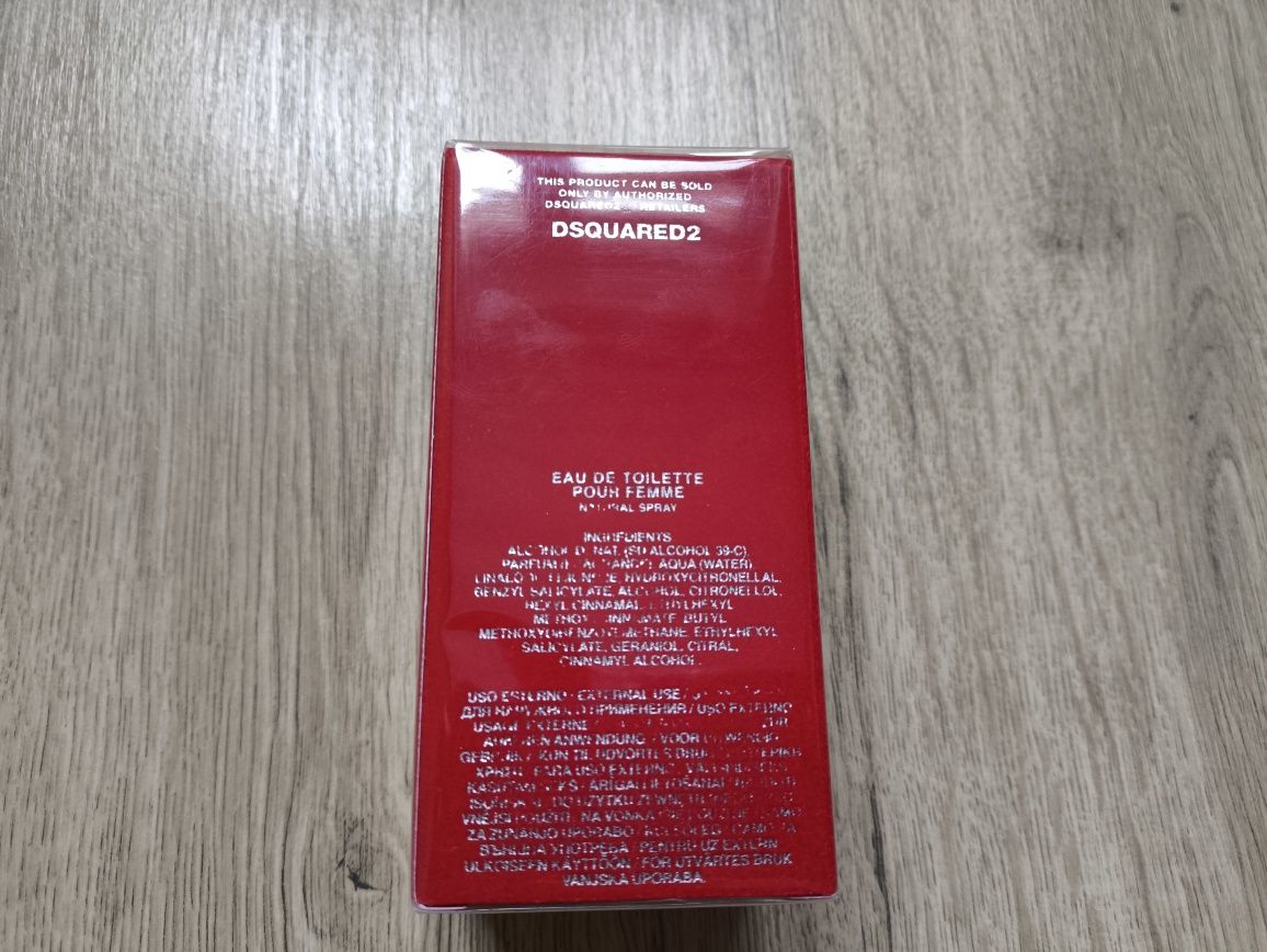 Dsquared2 Red Wood 50 ml - perfumy nowe, zafoliowane