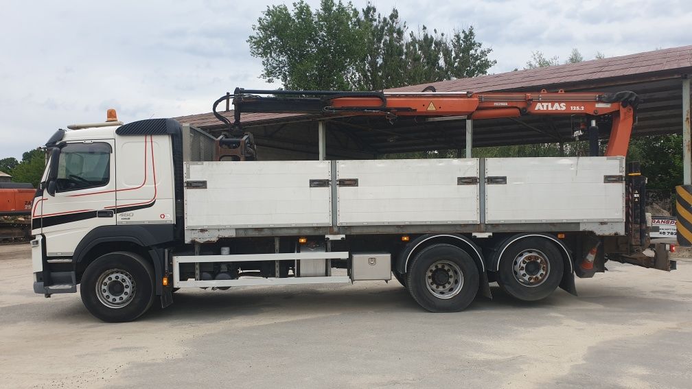 Volvo FM 460 / Zestaw Przyczepa Tandem / 6 X 2 / SKRZYNIOWY + HDS 2016