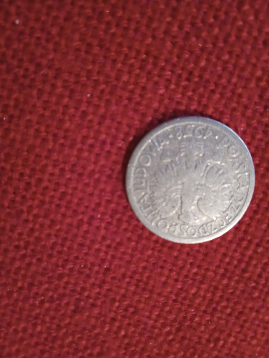 Moneta 2 zł z 1958 roku.