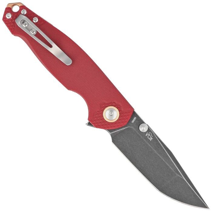 Nóż składany Viper Katla LE No 080/150 Red G10, Dark Stonewashed M390