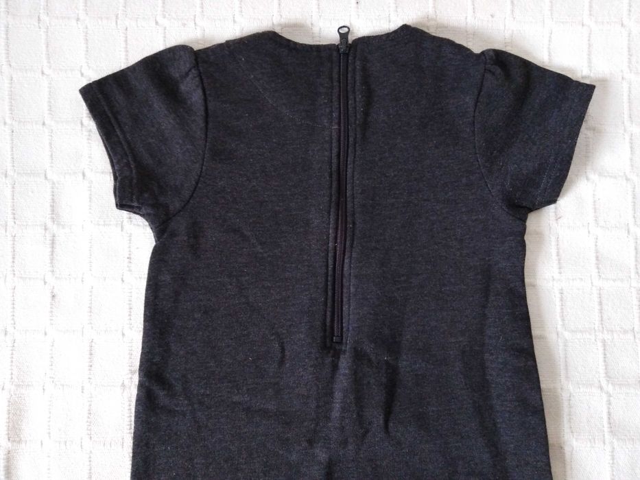 Vestido Curto Negro Blue Seven 7