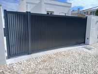 Venda de gradeamentos em alumínio, portões em alumínio